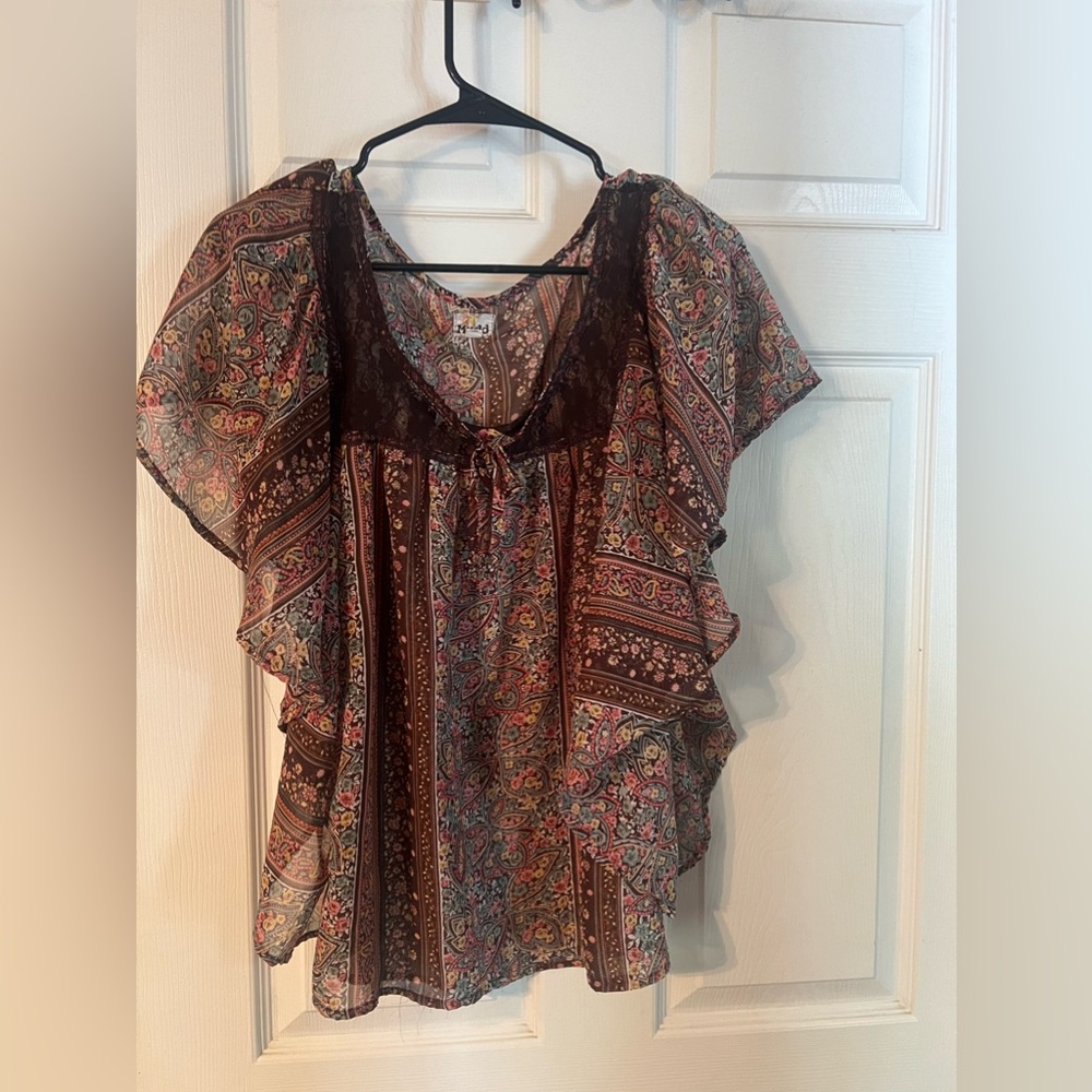 Floral blouse
